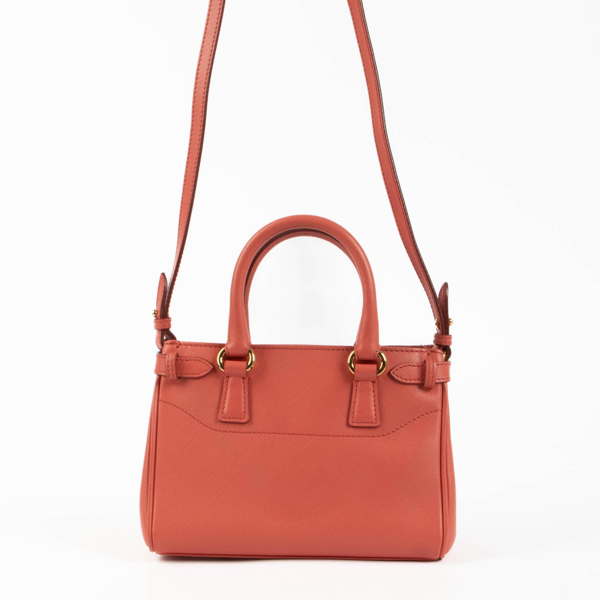 Shop the authentic Ferragamo Pink Mini Batik Bag second hand on Labellov.com