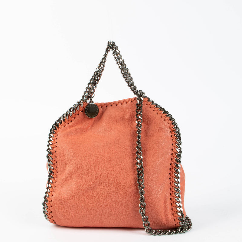 Shop the authentic Stella McCartney Pink Falabella Tiny Tote Bag