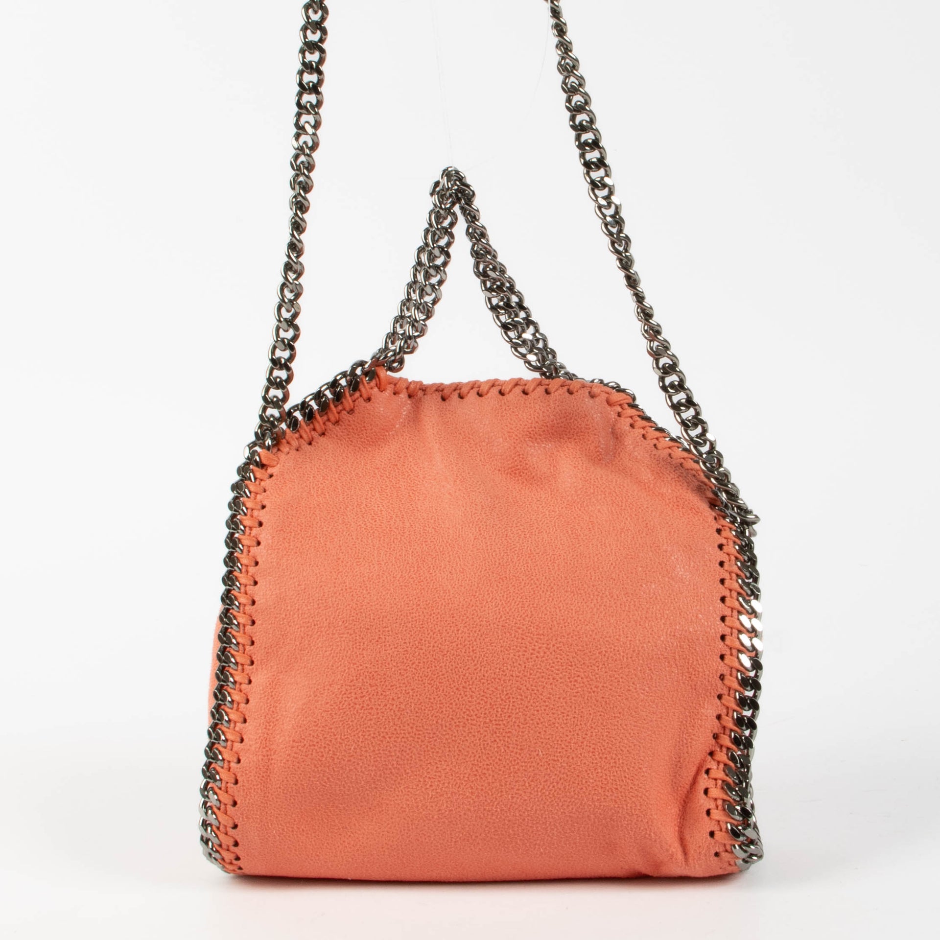 Shop the authentic Stella McCartney Pink Falabella Tiny Tote Bag