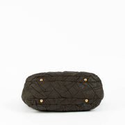 Shop this 100% authentic Prada Green Quilted Tessuto Tote Bag at Labellov.com