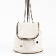Stella McCartney White Falabella Mini Backpack