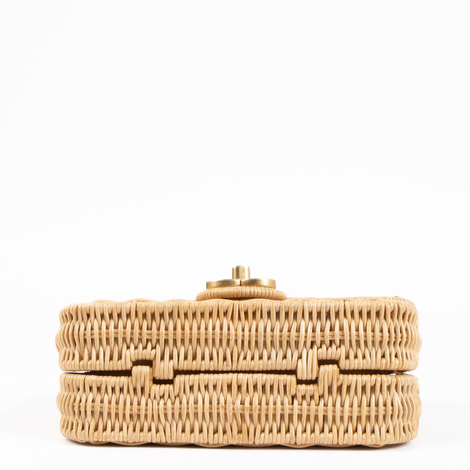 Chanel Braided Rattan Mini Flap Bag