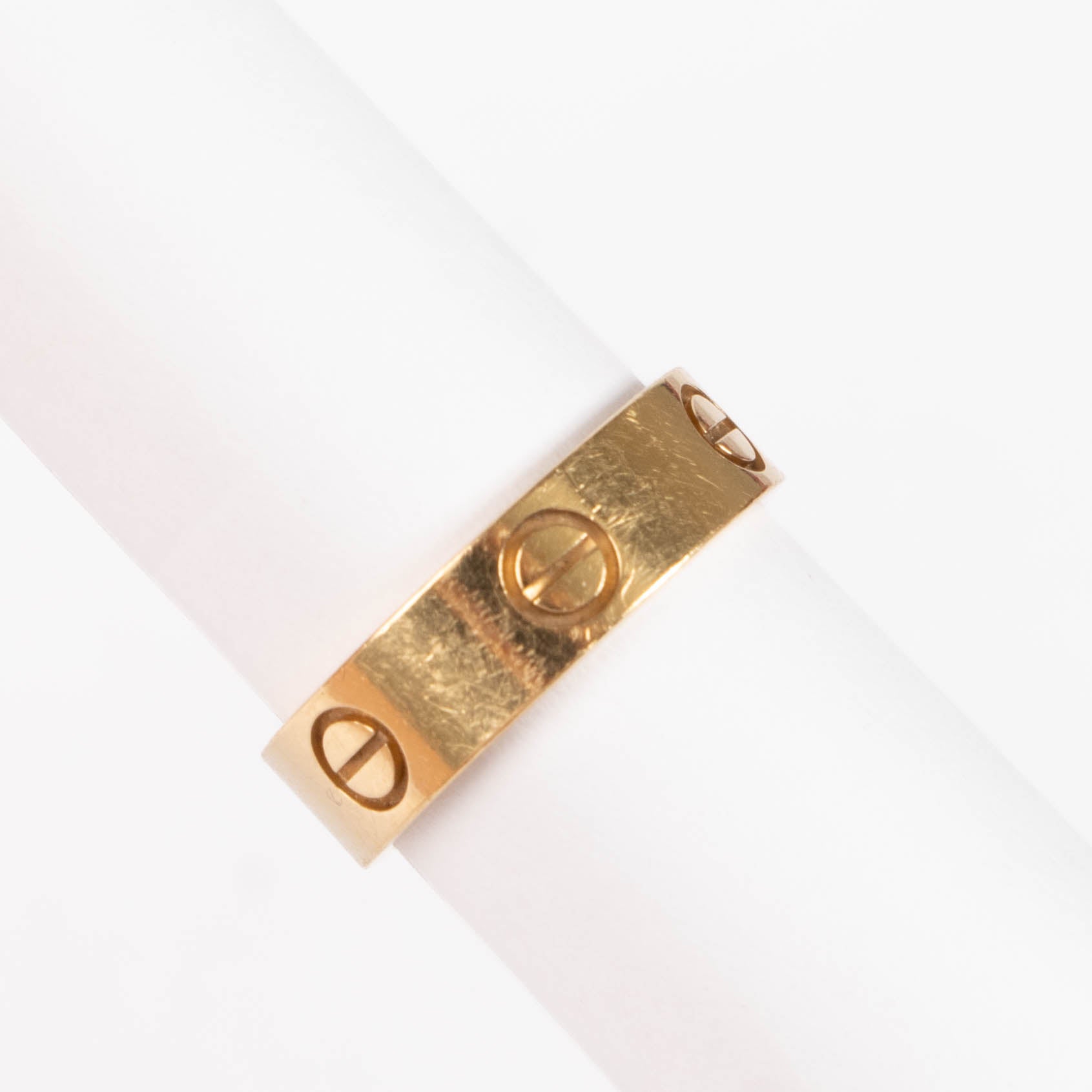 Cartier Yellow Gold LOVE Classic Ring - Size 53