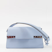 Shop this authentic Delvaux Tempete To Go blue Brume pre-loved on Labellov.com
