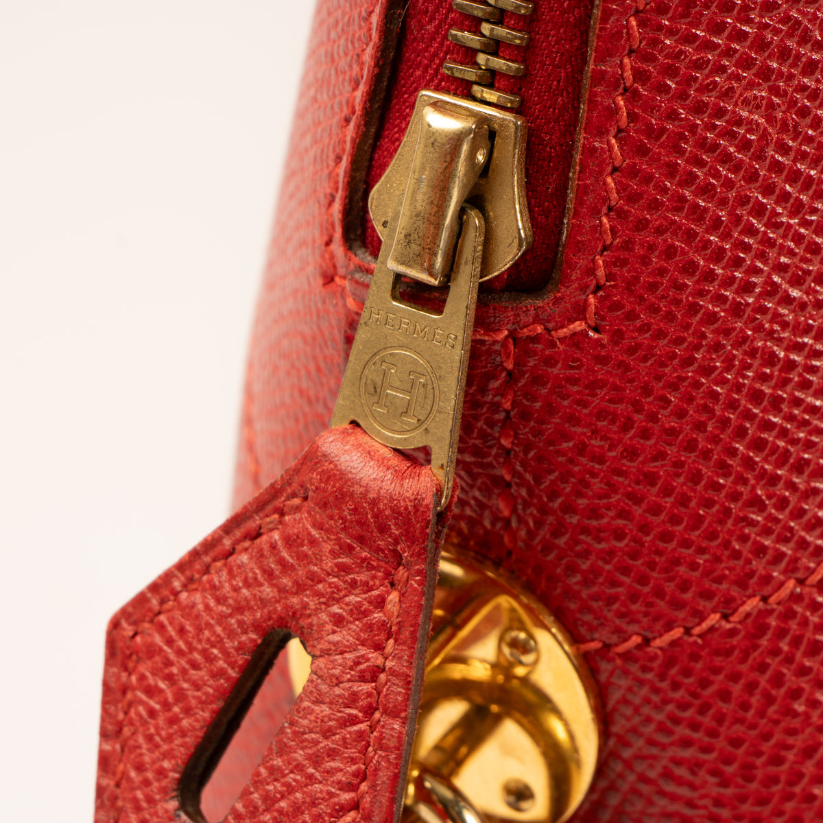 Shop this authentic Hermes Bolide 32 Rouge Vif Courcheval GHW pre-loved on Labellov.com