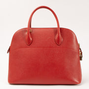 Shop this authentic Hermes Bolide 32 Rouge Vif Courcheval GHW pre-loved on Labellov.com