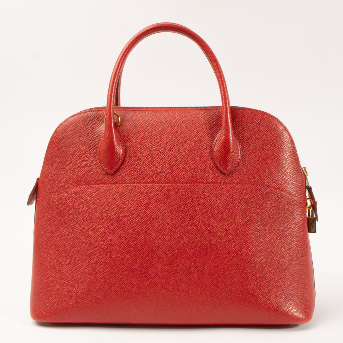 Shop this authentic Hermes Bolide 32 Rouge Vif Courcheval GHW pre-loved on Labellov.com