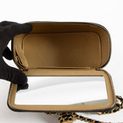 Shop the authentic Chanel Black Pearl Crush Vanity Chain Shoulder Bag on Labellov.com !
