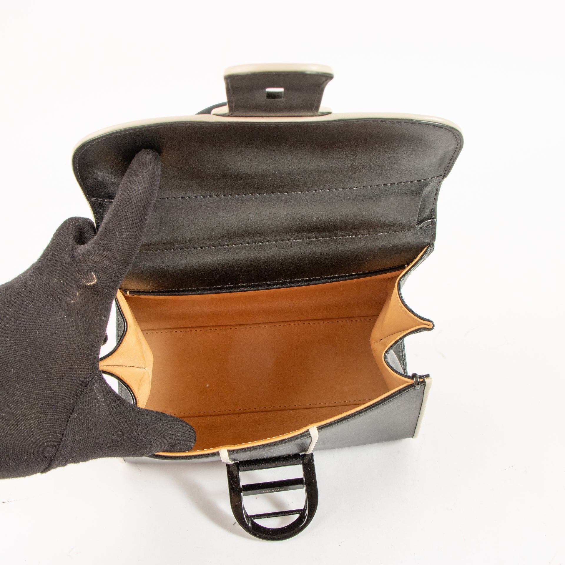 Delvaux Black Illusion Brillant Mini Bag