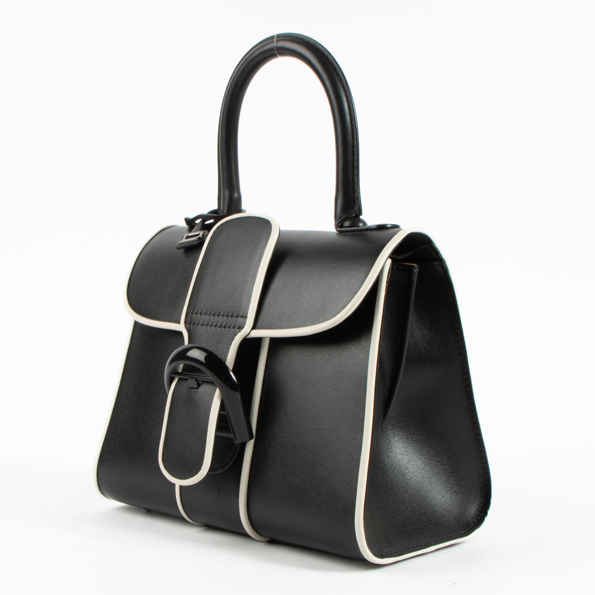 Delvaux Black Illusion Brillant Mini Bag