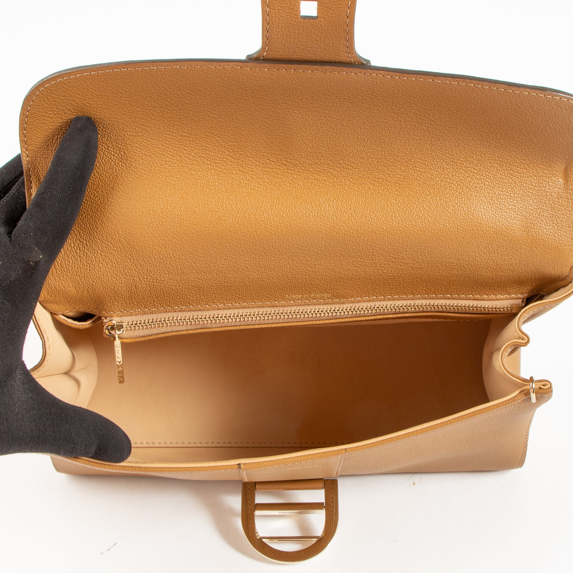 Delvaux Vegetal Brillant Mini East West Bag