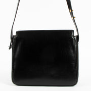 Shop authentic Delvaux Vintage Black Box Calf Shoulder Bag on Labellov.com.
