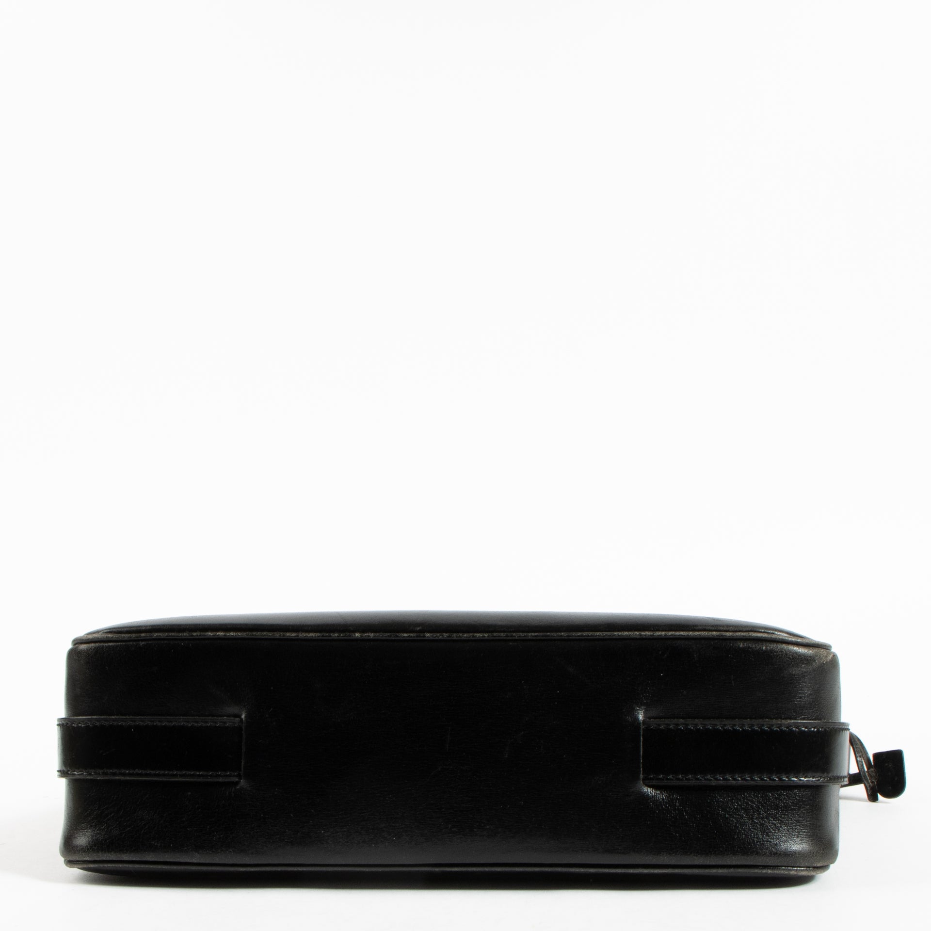 Shop authentic Delvaux Vintage Black Box Calf Shoulder Bag on Labellov.com.
