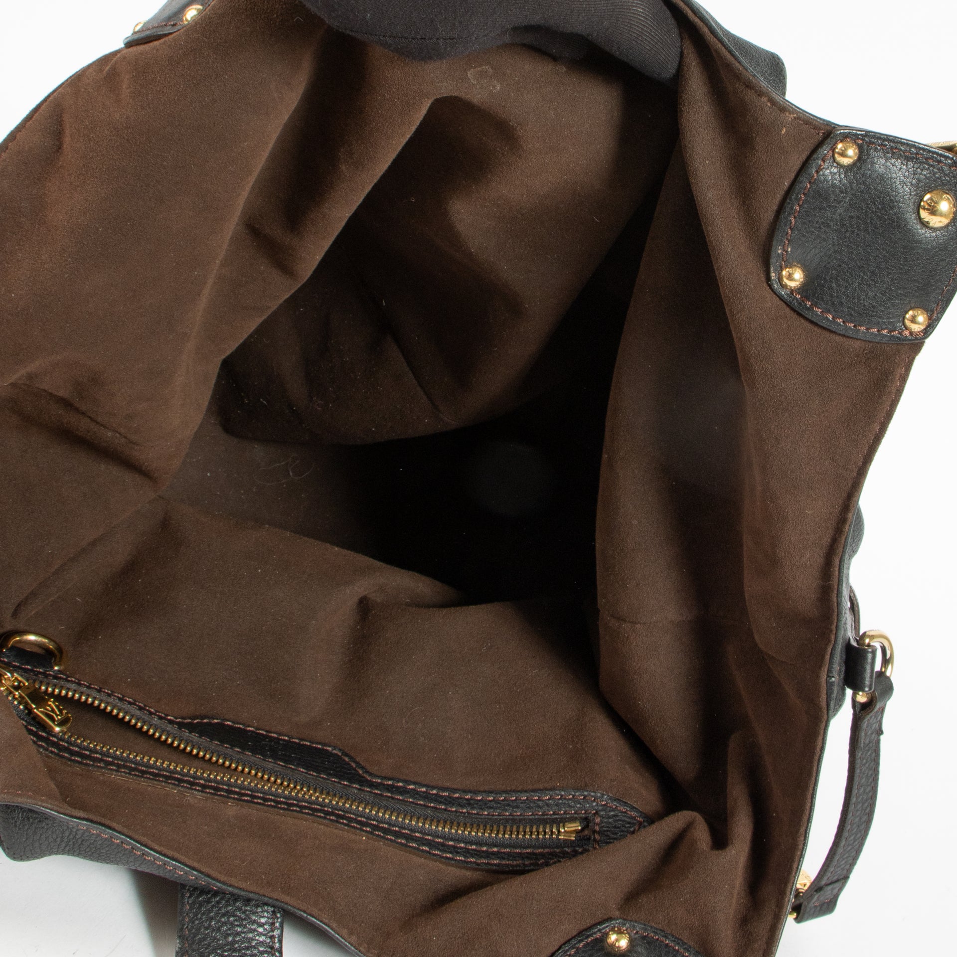 Shop authentic Louis Vuitton Black Mahina Neo L Bag on Labellov.com.