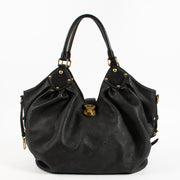 Shop authentic Louis Vuitton Black Mahina Neo L Bag on Labellov.com.