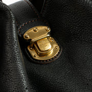Shop authentic Louis Vuitton Black Mahina Neo L Bag on Labellov.com.