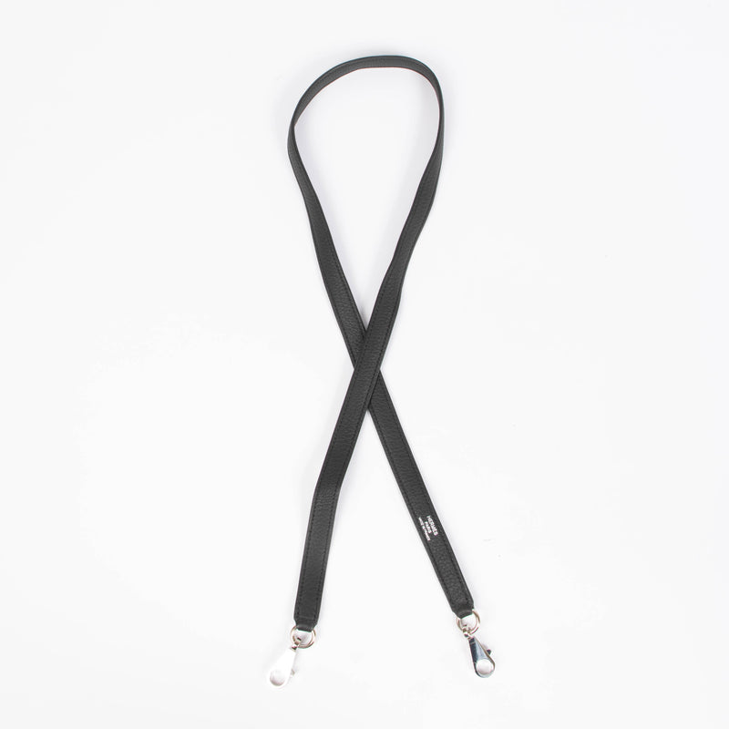 Hermes Black Togo Strap Kelly 85CM
