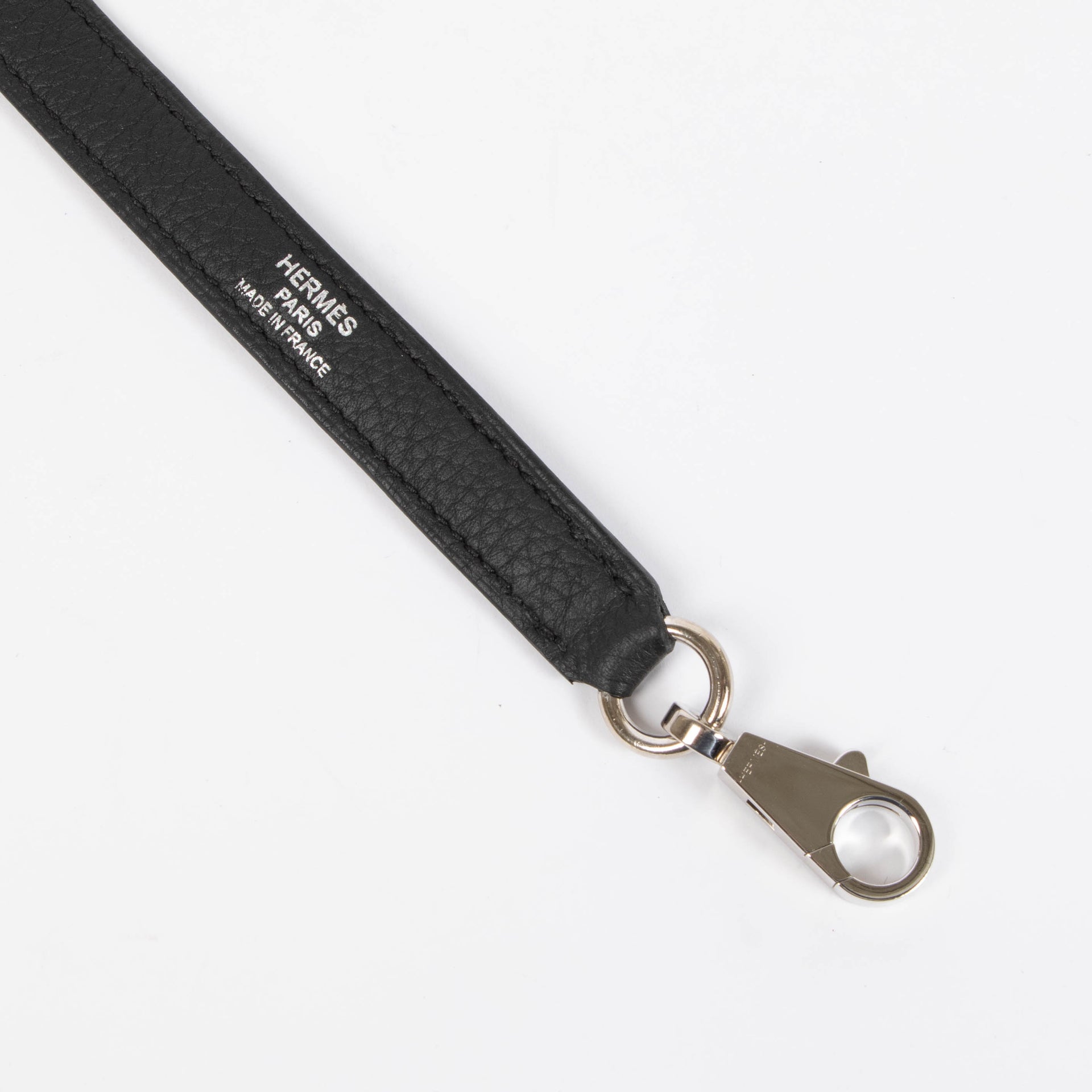 Hermes Black Togo Strap Kelly 85CM