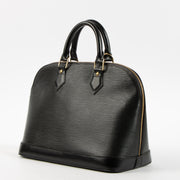 Shop this authentic Louis Vuitton Black Epi Alma PM Bag Pre-Loved on Labellov.com