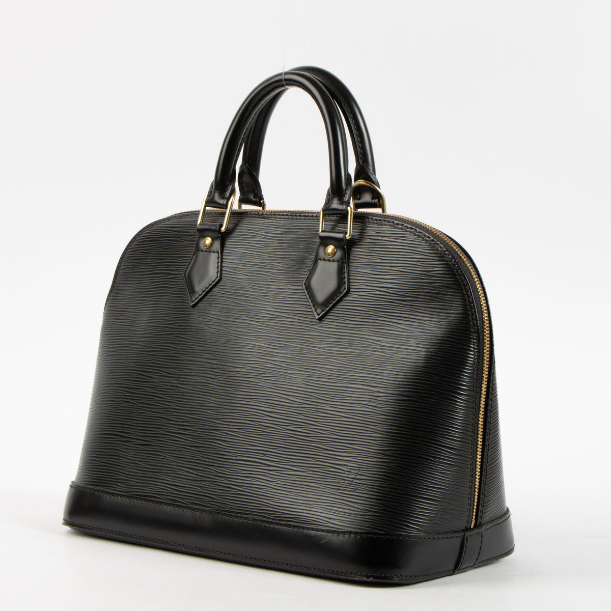 Shop this authentic Louis Vuitton Black Epi Alma PM Bag Pre-Loved on Labellov.com