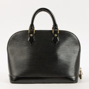 Shop this authentic Louis Vuitton Black Epi Alma PM Bag Pre-Loved on Labellov.com
