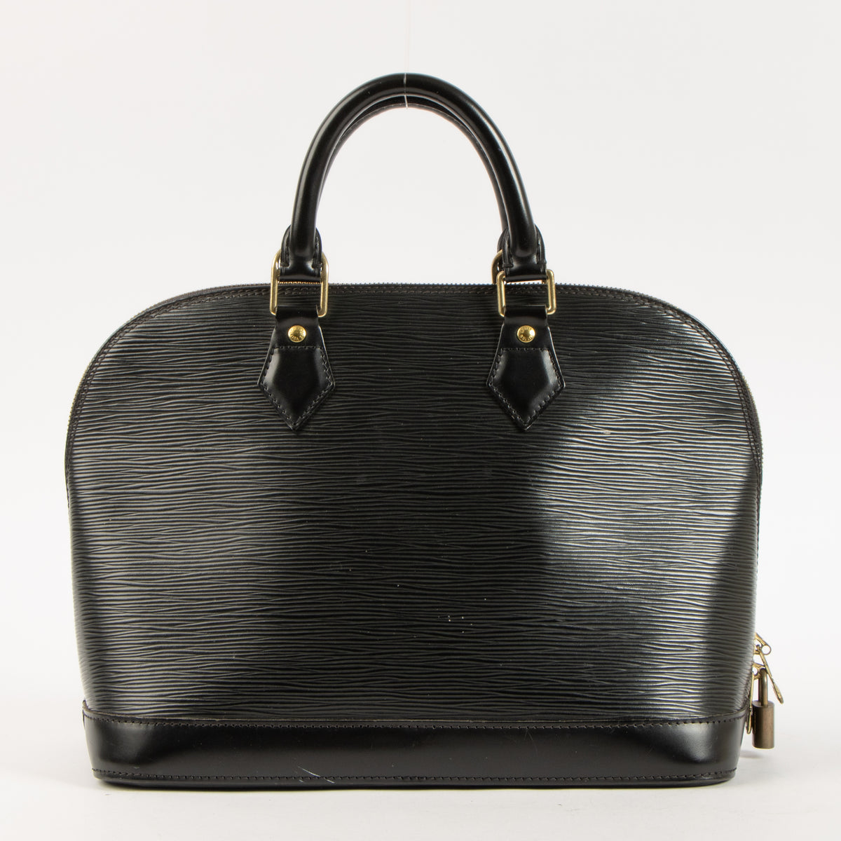 Shop this authentic Louis Vuitton Black Epi Alma PM Bag Pre-Loved on Labellov.com