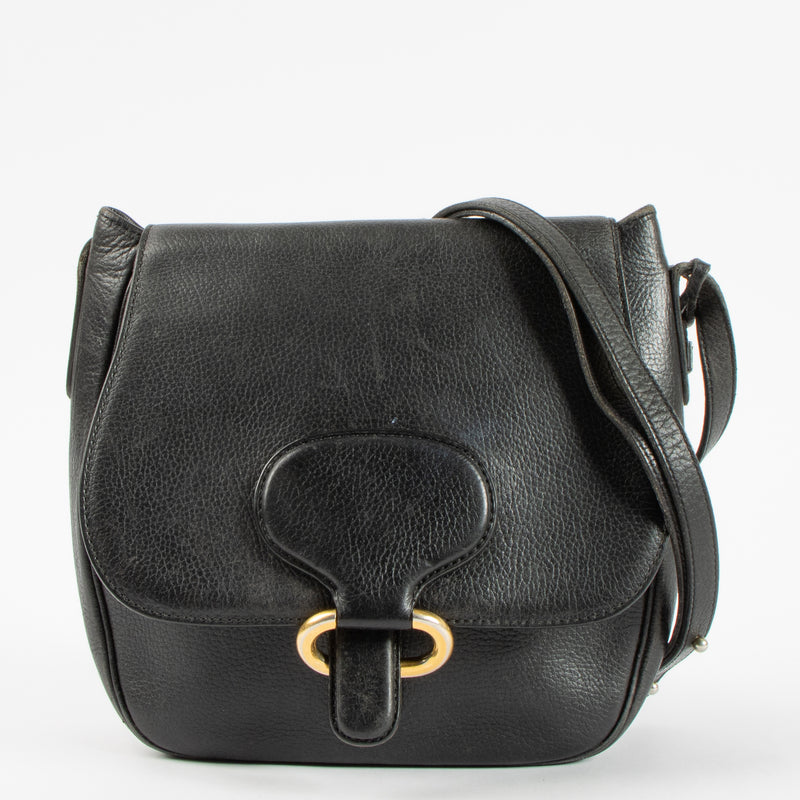 Shop the authentic Delvaux Black Vintage Crossbody second hand on Labellov.com