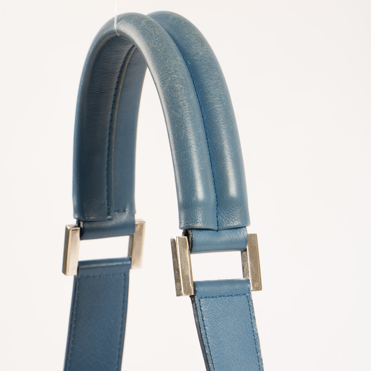 Shop this authentic Delvaux Blue Louise PM Hobo bag pre-loved on Labellov.com