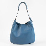 Shop this authentic Delvaux Blue Louise PM Hobo bag pre-loved on Labellov.com
