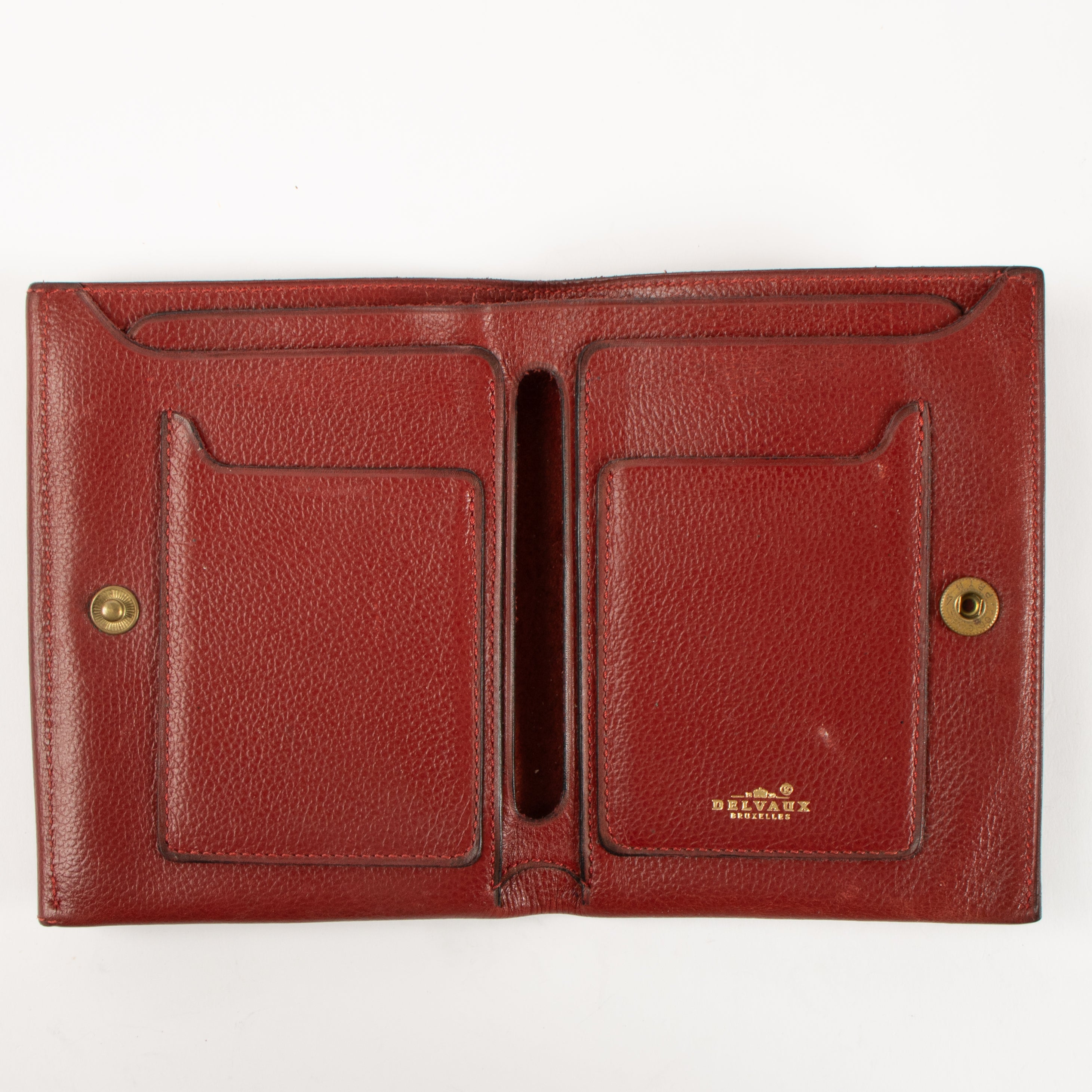Delvaux Red Denise Wallet – Labellov
