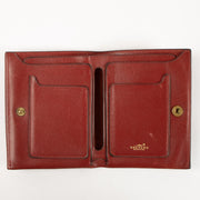 Shop the authentic Delvaux Red Denise Wallet second hand on Labellov.com!