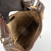 Shop this authentic Delvaux Brown Pauline PM Shoulder Bag Pre-loved on Labellov.com