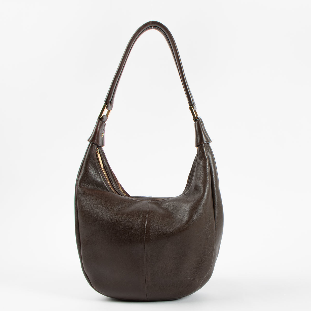 Shop this authentic Delvaux Brown Pauline PM Shoulder Bag Pre-loved on Labellov.com