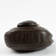 Shop this authentic Delvaux Brown Pauline PM Shoulder Bag Pre-loved on Labellov.com
