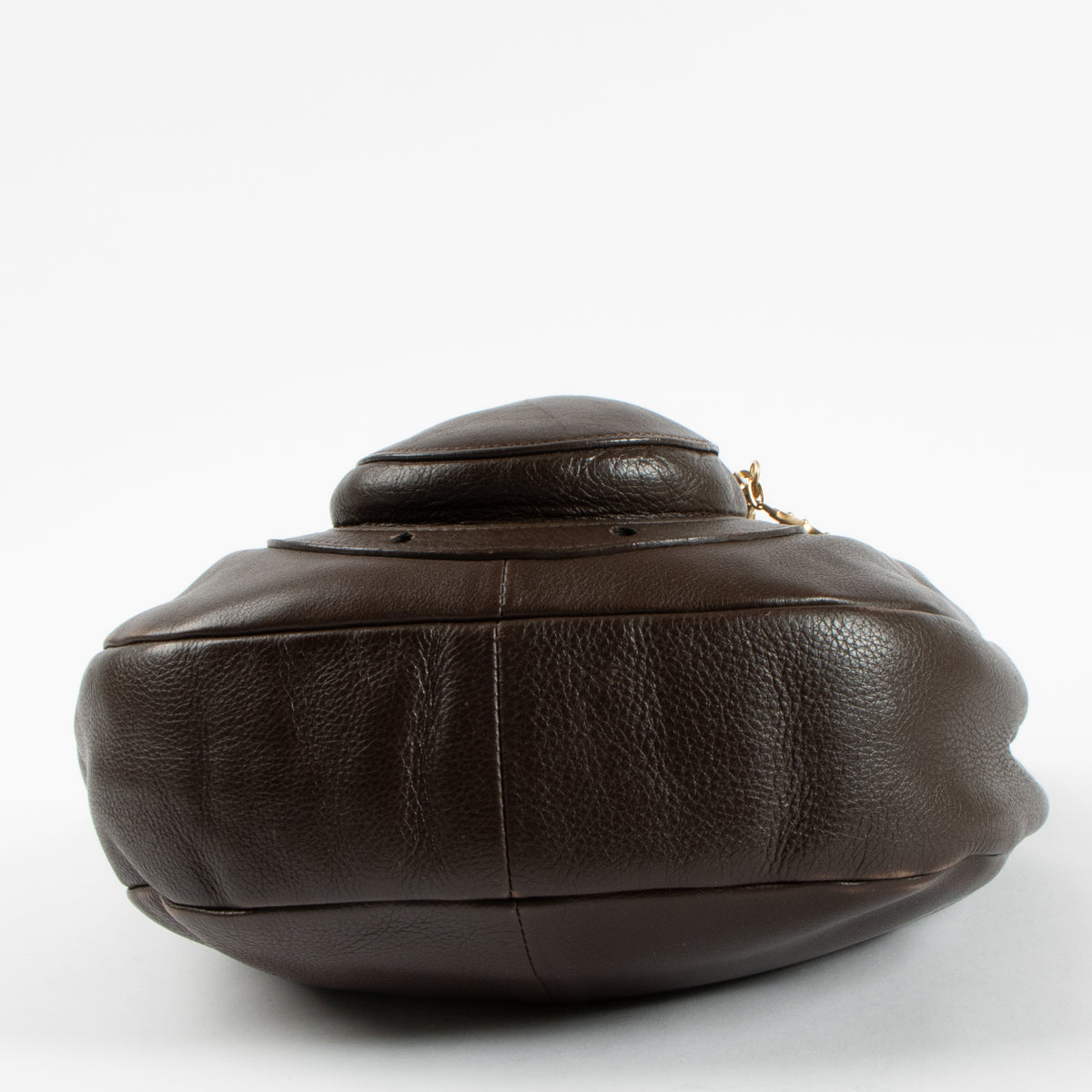 Shop this authentic Delvaux Brown Pauline PM Shoulder Bag Pre-loved on Labellov.com
