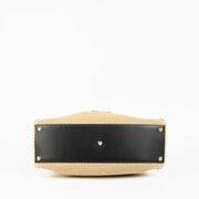 Shop this authentic Fendi Beige Raffia X-Lite Medium Bag pre-loved on Labellov.com 