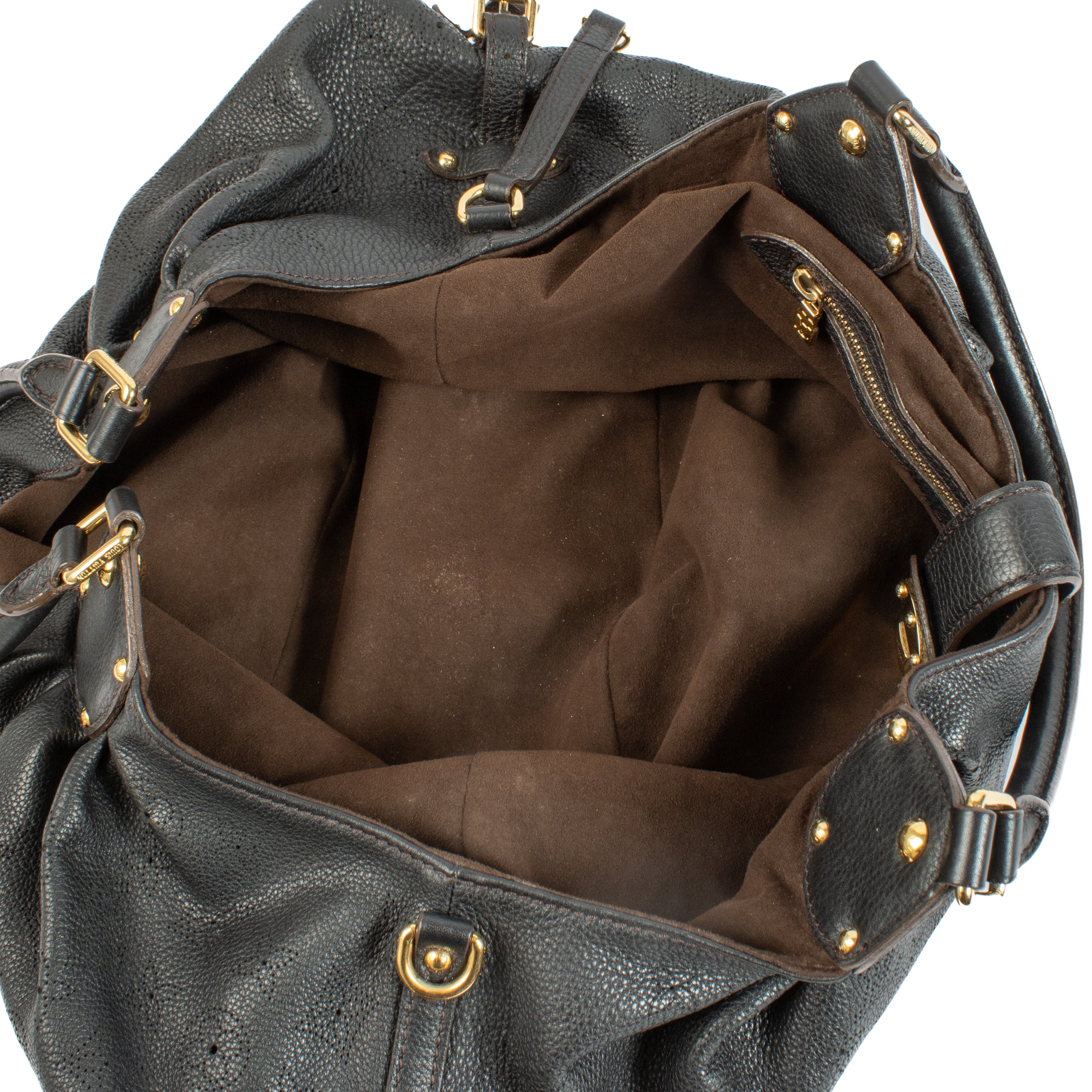 Louis Vuitton Black Mahina Noel Shoulder Bag – Labellov