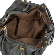 Shop the authentic Louis Vuitton Black Mahina Noel Shoulder Bag second hand on Labellov.com