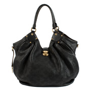 Shop the authentic Louis Vuitton Black Mahina Noel Shoulder Bag second hand on Labellov.com