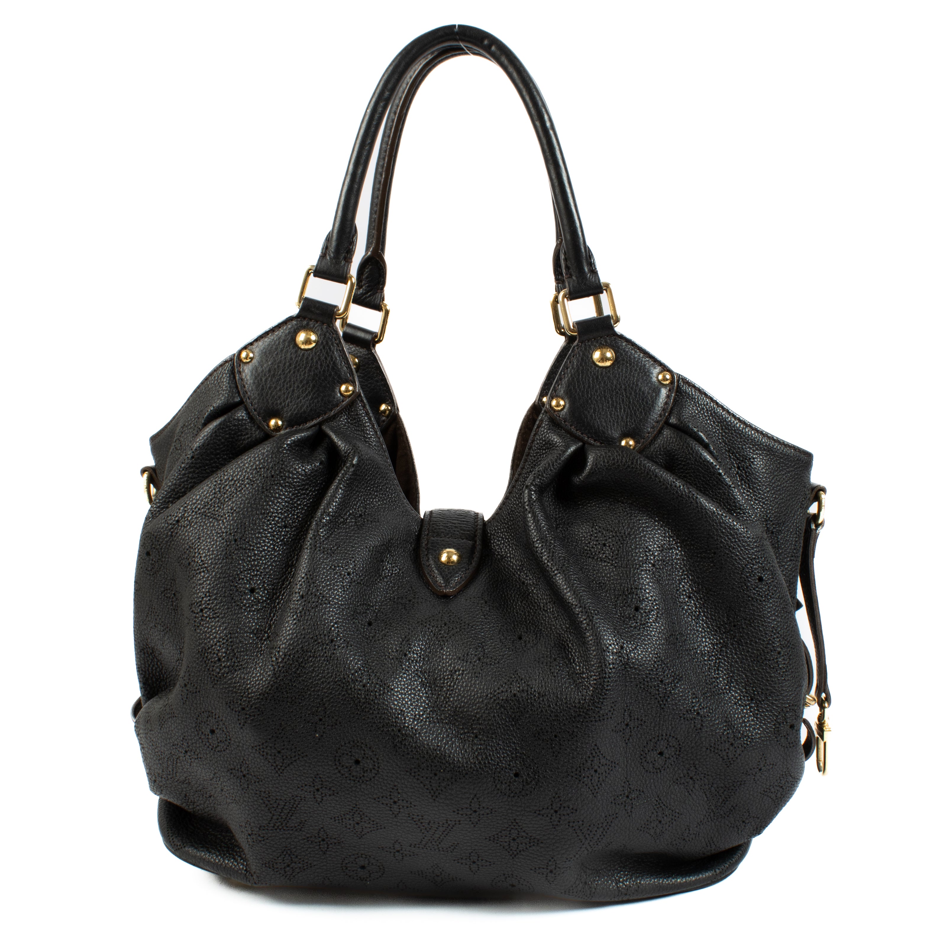 Louis Vuitton Black Mahina Noel Shoulder Bag – Labellov