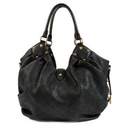 Shop the authentic Louis Vuitton Black Mahina Noel Shoulder Bag second hand on Labellov.com