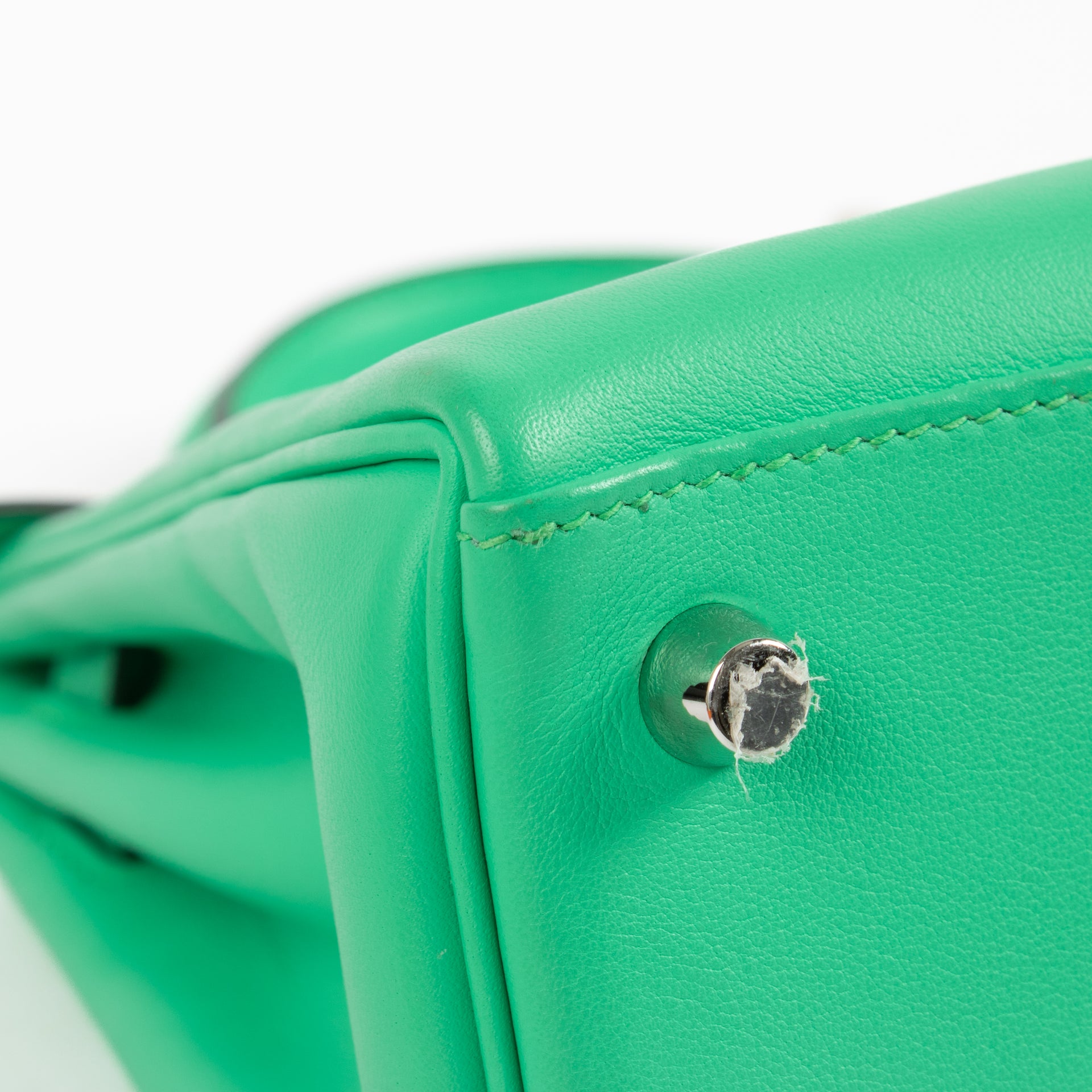 Hermès Kelly 25 Vert Comics Swift PHW