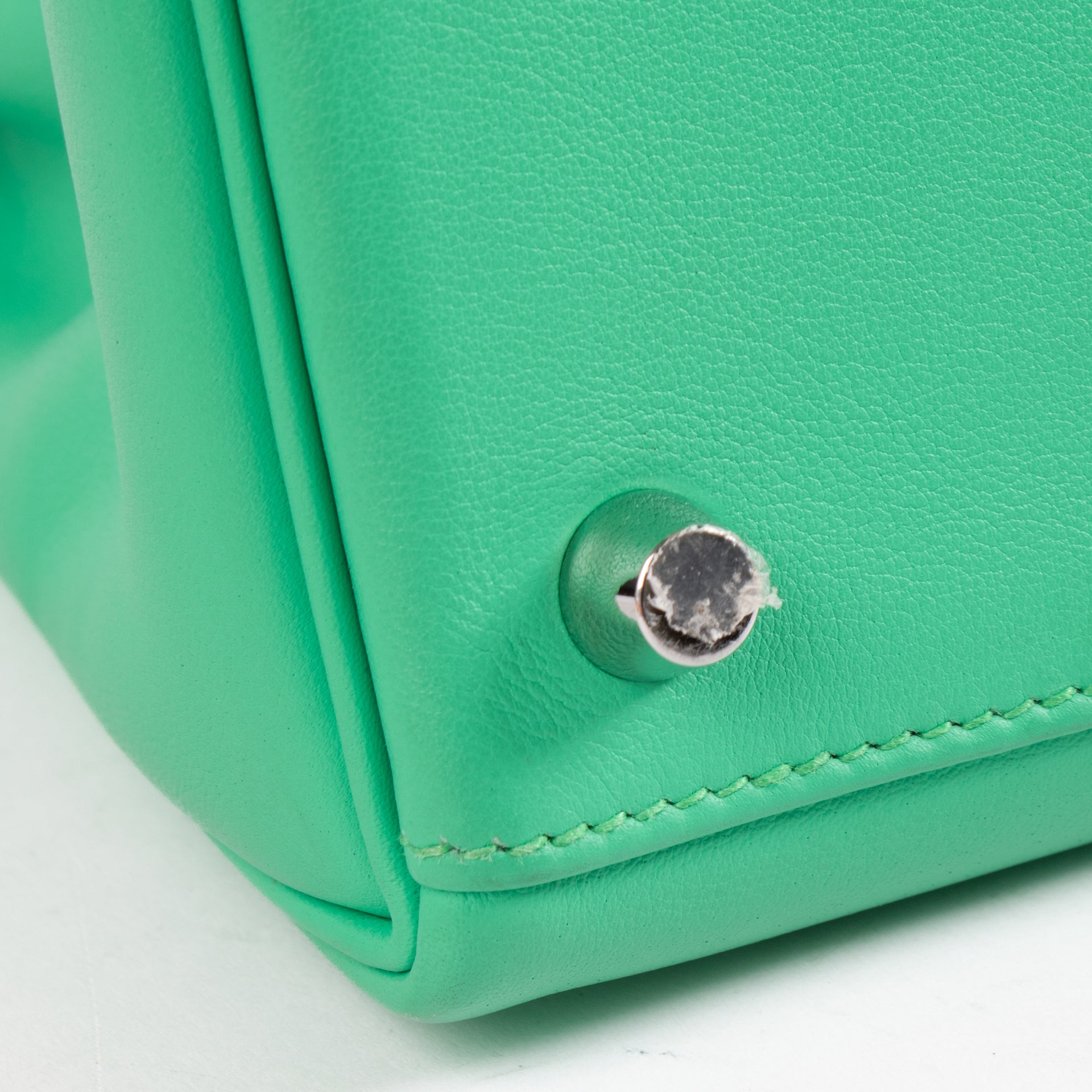 Hermès Kelly 25 Vert Comics Swift PHW