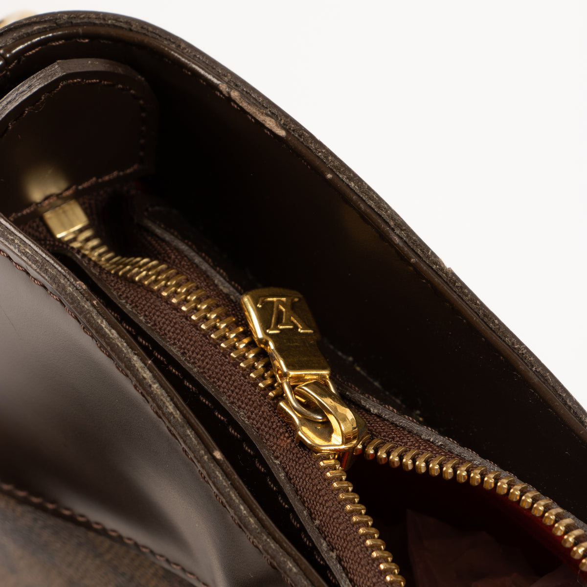 Shop this authentic Louis Vuitton Damier Ebene Sistina PM Bag pre-loved on Labellov.com
