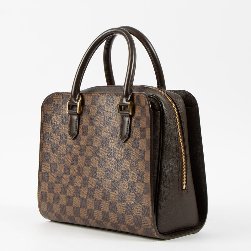 Shop this authentic Louis Vuitton Damier Ebene Triana Bag Pre-loved on Labellov.com 
