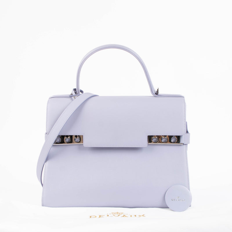 Delvaux Lilas Calf Souple Tempête GM Bag