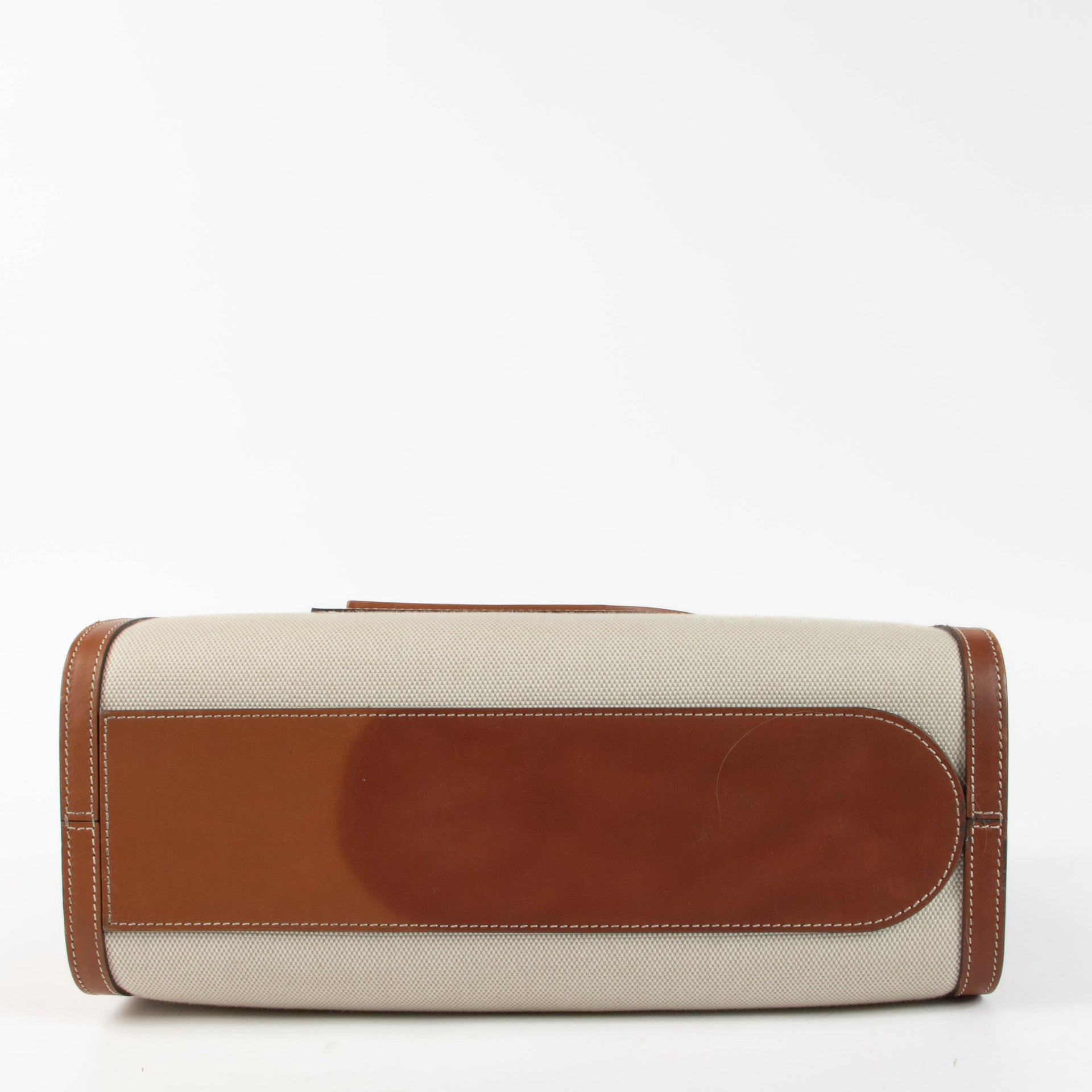 Shop the Delvaux Canvas Frame Tote PM second hand on Labellov.com