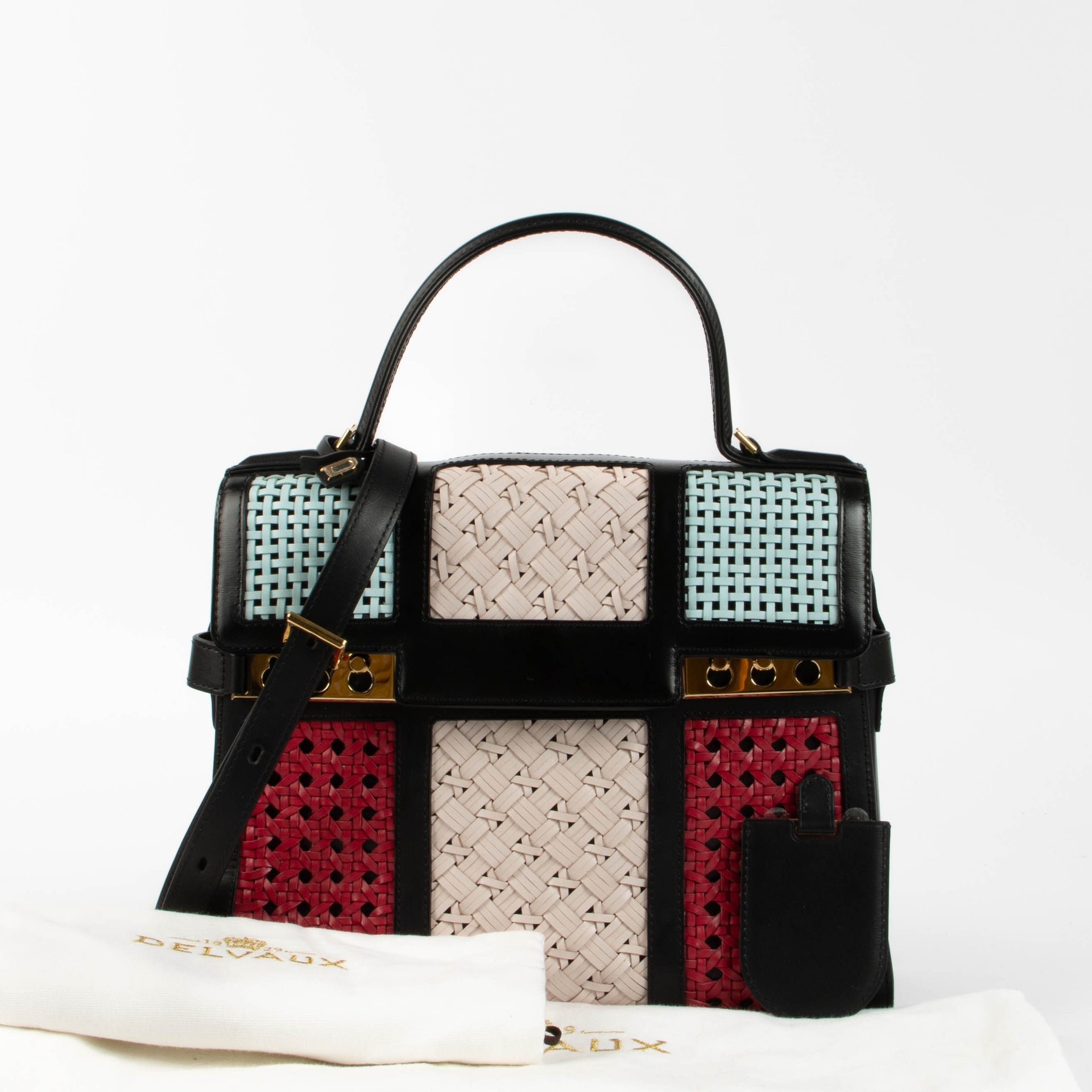 Shop the authentic Delvaux Multicolor Tempête MM Tzigane second hand on Labellov.com