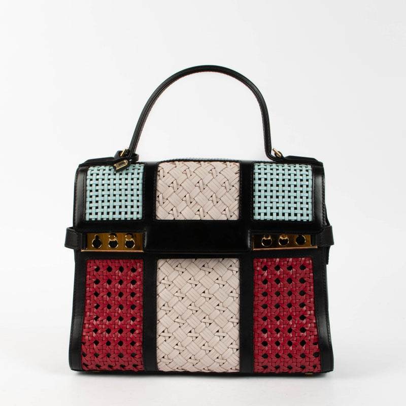 Shop the authentic Delvaux Multicolor Tempête MM Tzigane second hand on Labellov.com