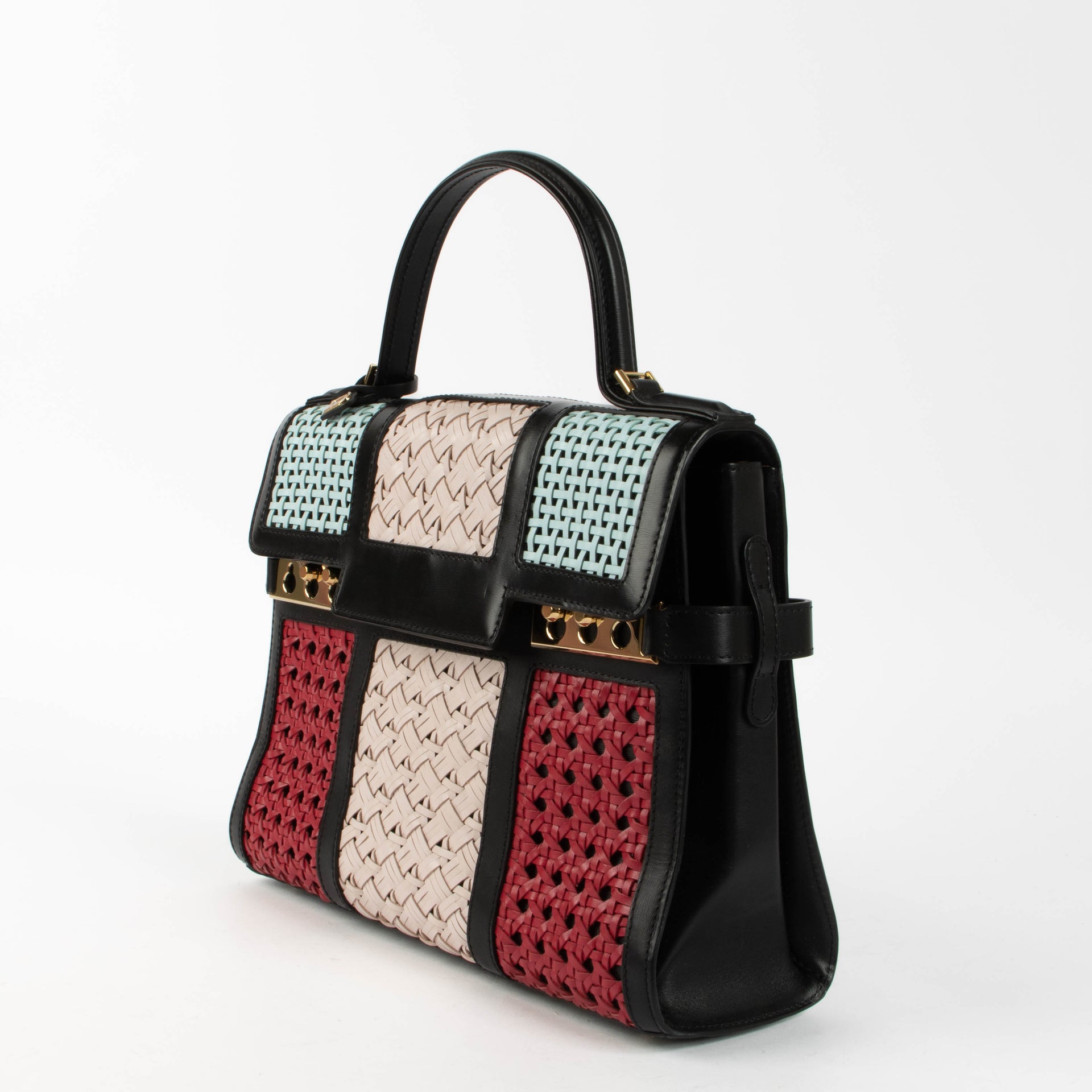 Shop the authentic Delvaux Multicolor Tempête MM Tzigane second hand on Labellov.com